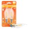 Sylvania Sylvania Natural B10 E12 (Candelabra) LED Bulb Soft White 40 Watt Equivalence 2 pk 40755 - alternate 2